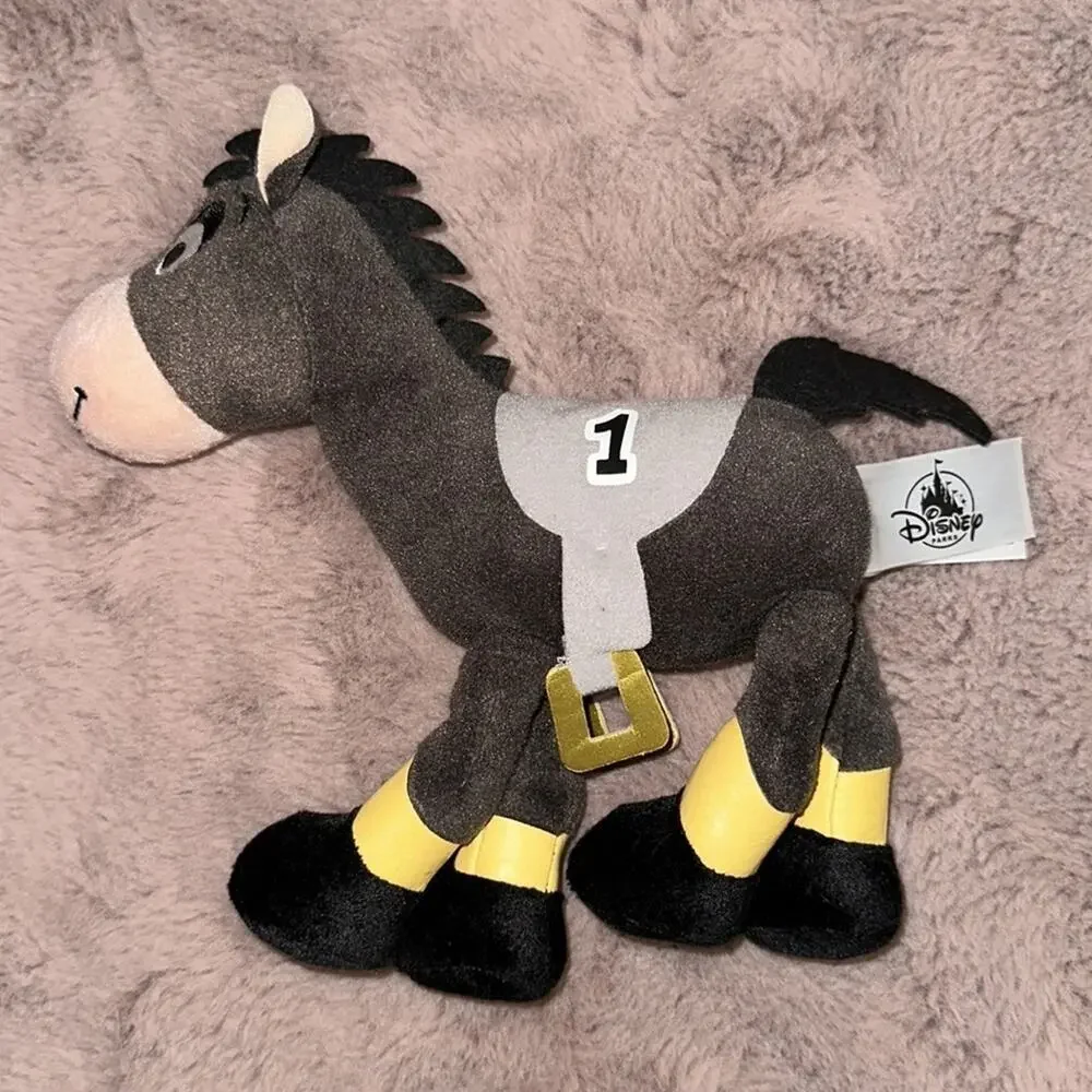 Disney Sidekicks Toy Story Bullseye 9” & Frozen Sparkle TY Sven 7” NWT
